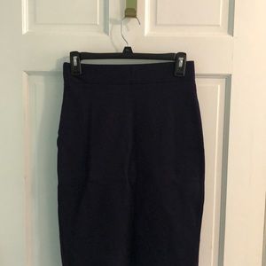 MIDI navy blue skirt